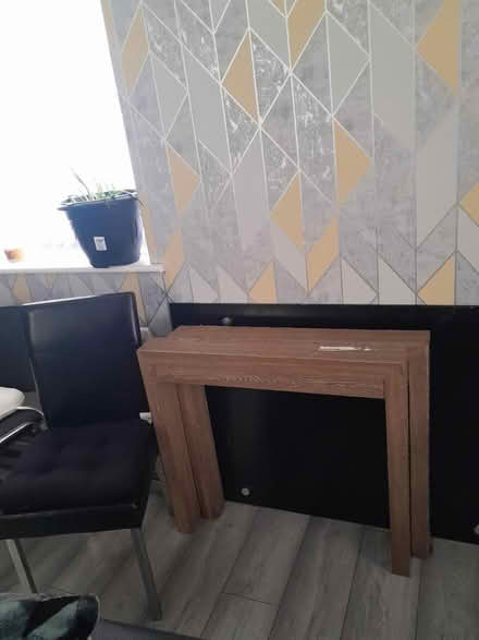 Photo of free Black Heavy glass table dining (B11 1LX SPARKR00K) #1