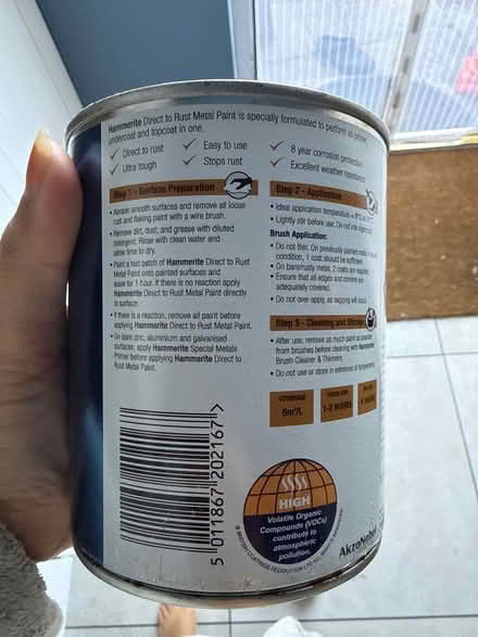Photo of free Metal paint (Bath BA2) #3