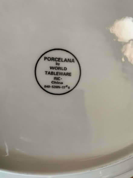 Photo of free 12 White Dinner/Buffet Plates (East Side St. Charles) #2