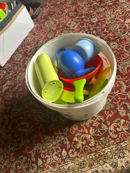 Photo of free Motley assortment of children's outdoor kitchen stuff (Malvern Link WR14) #1