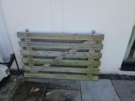 Photo of free Timber gate with fixings (Halton LA2) #2