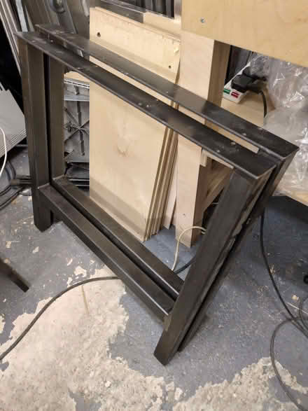 Photo of free Steel desk legs (Abbeyhill EH8) #1