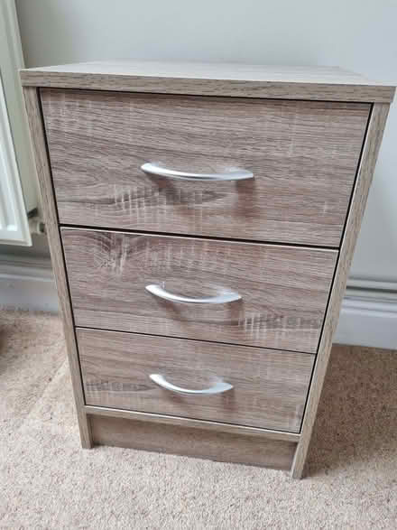 Photo of free 3 drawer wooden unit (Oldfield Park BA2) #1