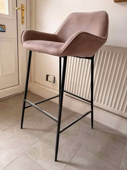 Photo of free 2x bar stools (Neston CH64) #1