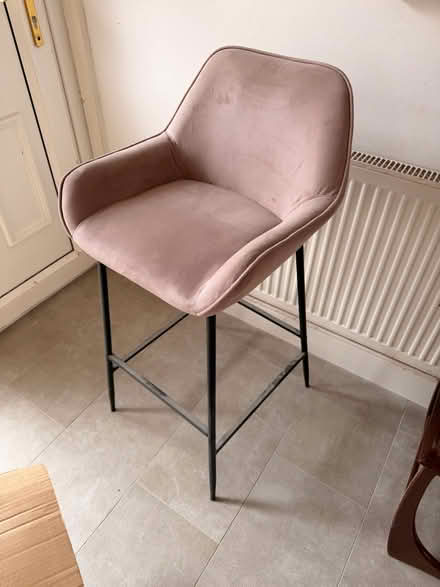 Photo of free 2x bar stools (Neston CH64) #2