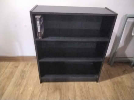 Photo of free Black bookshelf 3 shelves (Delapre NN4) #4