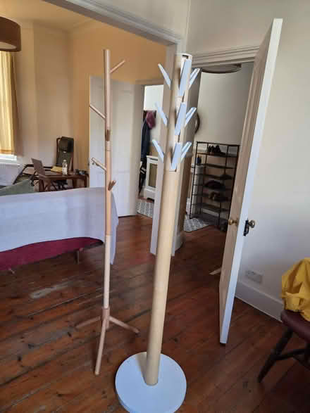 Photo of free 2 * Coat / hat posts (Stockwell SW8) #1