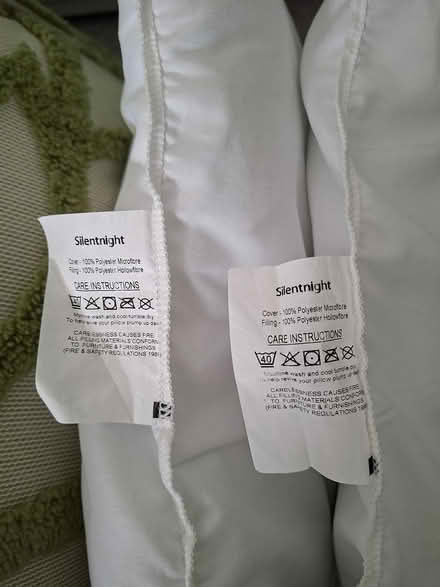 Photo of free 2 Silent Night Pillows (Swadlincote) #2