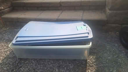 Photo of free Plastic Rubbermaid container (Alta Vista- Riverview Park) #1