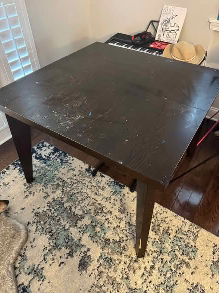 Photo of free Wooden dining room table & 2 leafs (Ellicott City, Maryland) #1