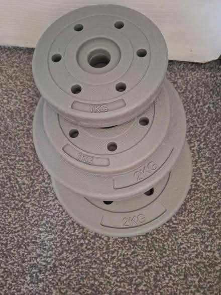 Photo of free Dumbell Plates (Queens Dr N4) #2
