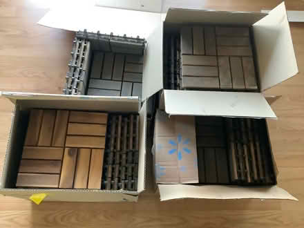 Photo of free Wood, grass deck tiles and more (Central District) #1