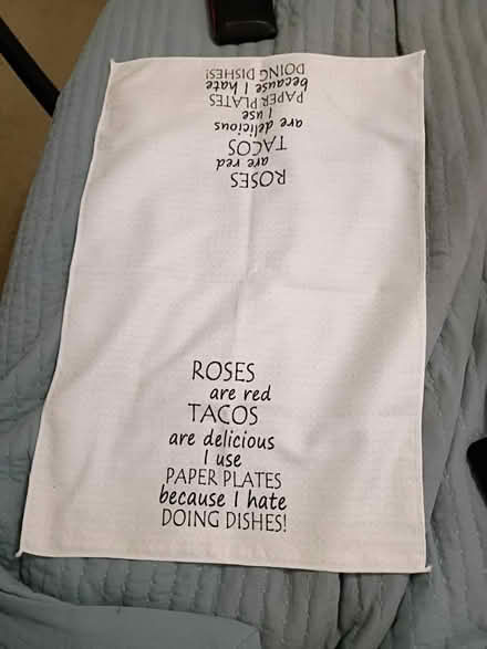 Photo of free Dish Towel (Vacaville) #1