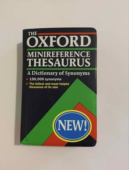 Photo of free Oxford thesaurus (Greatmoor SK2) #1