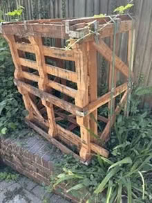 Photo of free 2 wooden crates + 1 pallett (ME139DN) #1