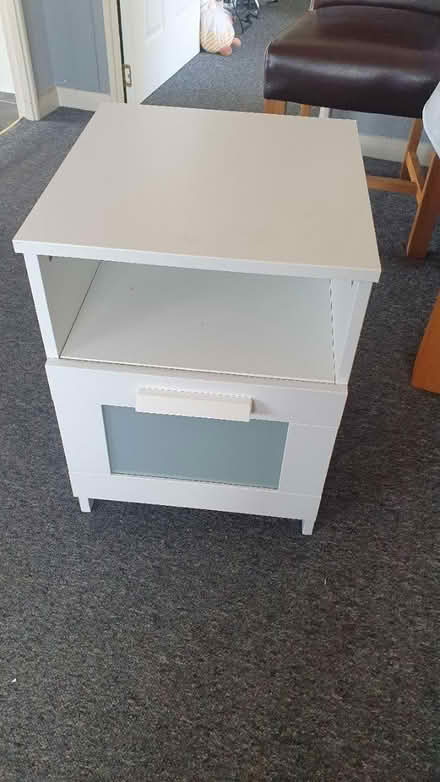 Photo of free White bedside cabinet (Canvey Island SS8) #2