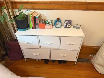Photo of free White Light-Weight Dresser (Mission Hill) #2