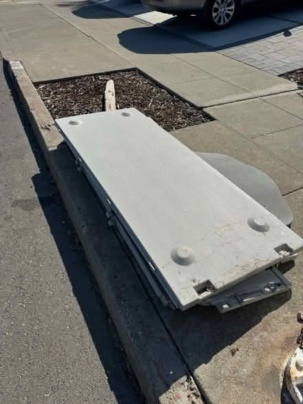 Photo of free 2 verticale outdoor storage sheds (Alameda, crown memorial beach) #4