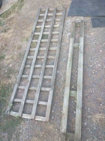 Photo of free 2 wooden trellis (Castlemorton Common WR13) #1