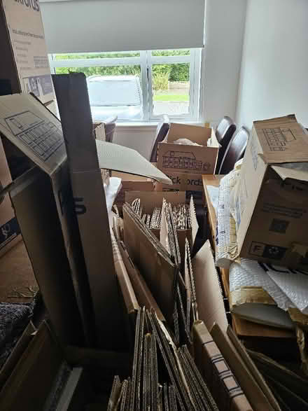 Photo of free Cardboard boxes and packing materials (Newton Mearns G77) #3