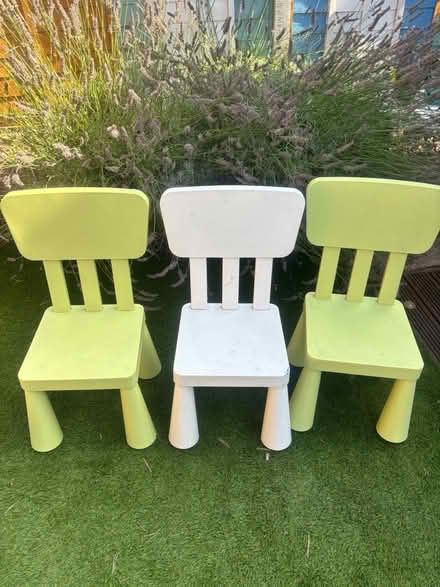 Photo of free Ikea child chairs (KT9 Chessington) #1