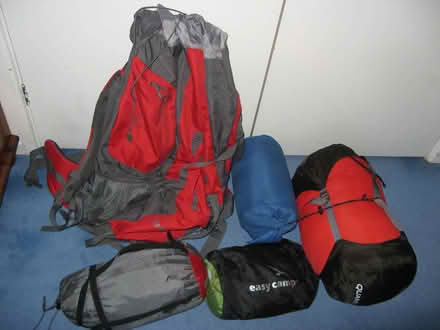 Photo of free Festival Gear, Backpack, sleeping bags, blow up mattress, pi (St Albans AL4) #2