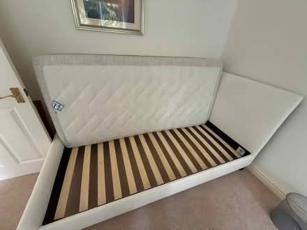 Photo of free John Lewis bed frame and Dunlopillo mattress (Utkinton CW6) #3