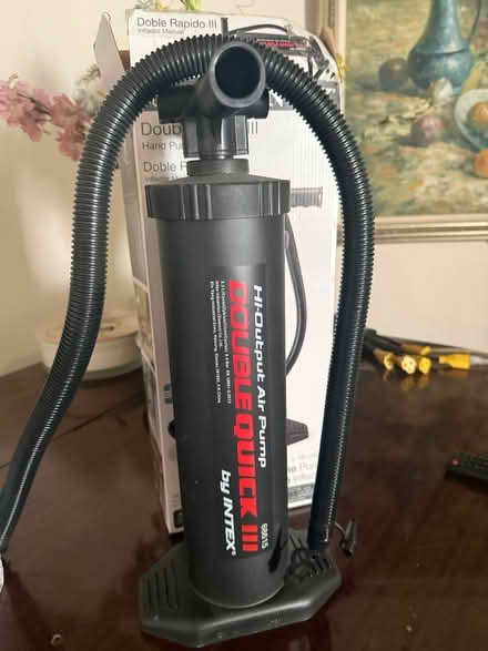 Photo of free Intex Double Quick Hand Air Pump (West San Jose) #1