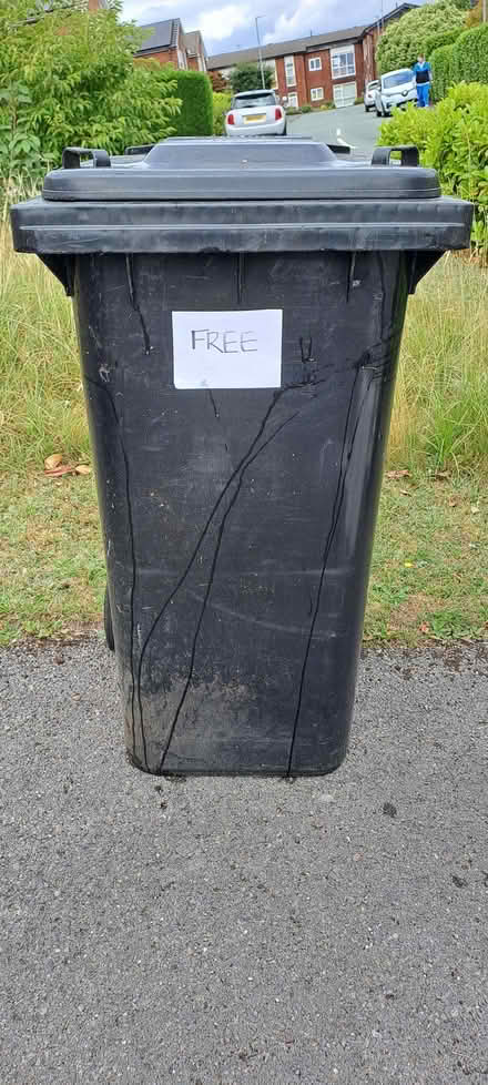 Photo of free Black Wheelie Bin (Ivy Farm SK11) #1