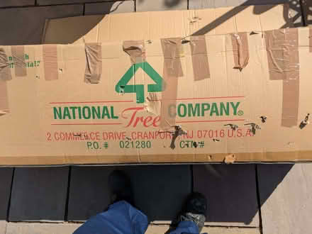 Photo of free Large, good-looking artificial Cnristmas tree (Swanwick DE55) #2