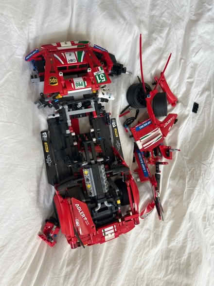 Photo of free LEGO Technic Ferrari (Brick lane E1) #1