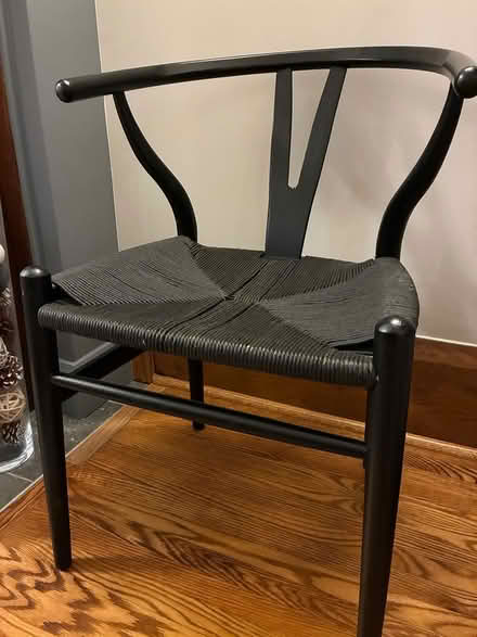Photo of free Black dining table chairs (Bloor West and Jane) #1