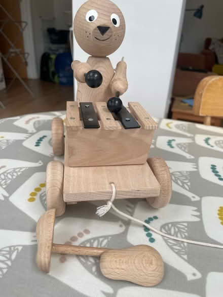 Photo of free Wooden pull along toy (Totley S17) #2