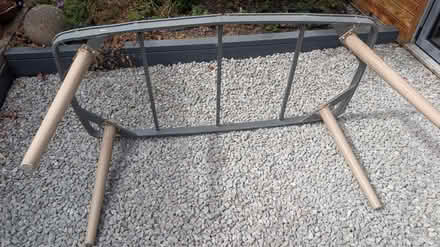 Photo of free Table frame & glass top (Kidlington OX5) #2