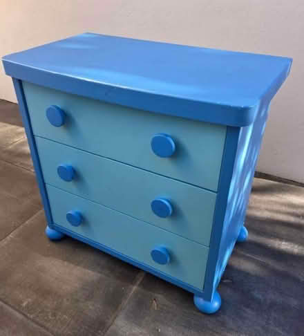 Photo of free Ikea blue chest drawers (Chelmsford CM1) #1