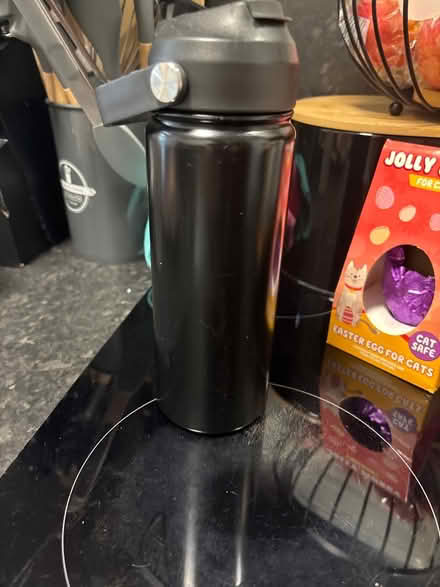 Photo of free Black metal water bottle (Morecambe LA4) #1