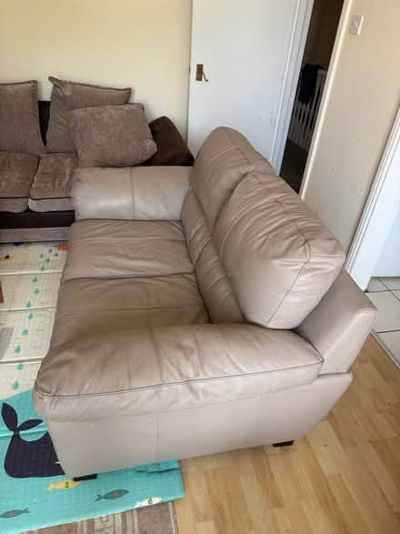 Photo of free Good quality 2 Seater Beige Sofa (SW16 5PR) #3