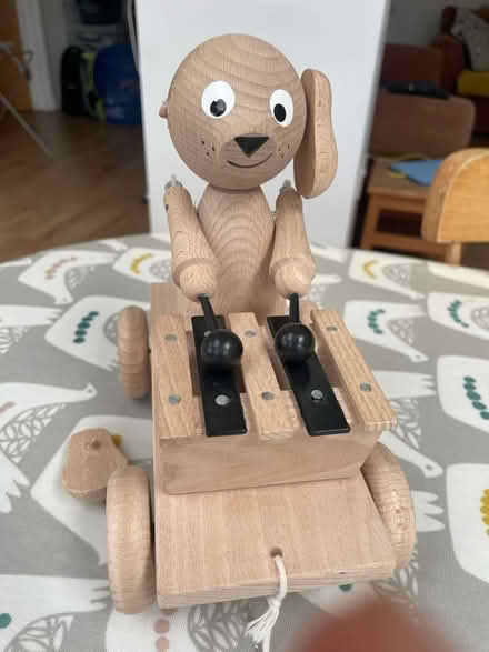Photo of free Wooden pull along toy (Totley S17) #1