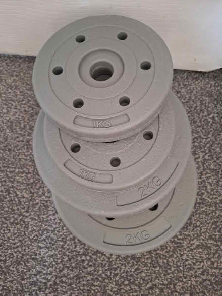 Photo of free Dumbell Plates (Queens Dr N4) #1