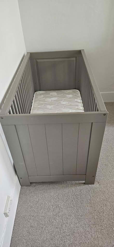 Photo of free Baby cot and as new matress (Petersham) #2