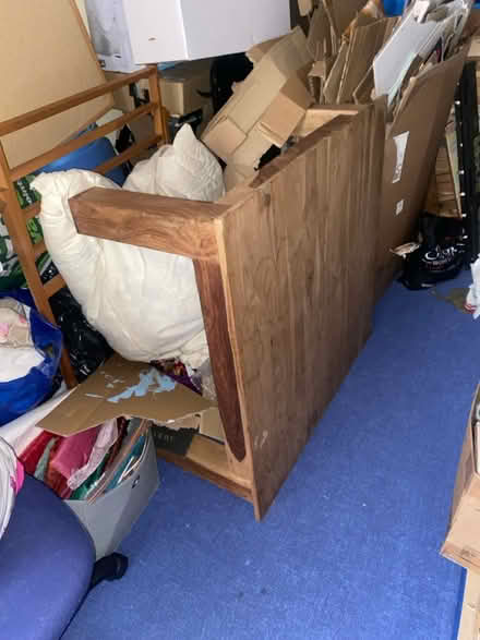 Photo of free 2 large wooden coffee tables (Badger Farm) #1