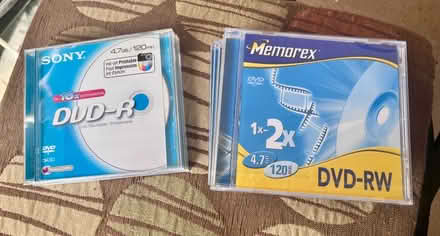 Photo of free DVD-R recordable discs (Southend-on-sea SS1) #1