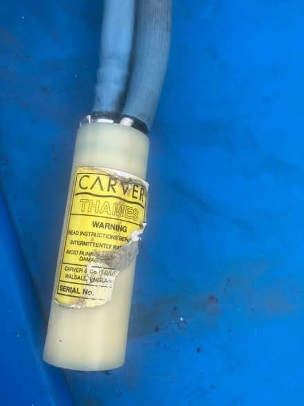 Photo of free Carver Thames water pump (Stockport SK26) #3