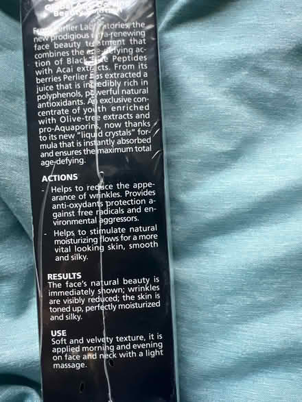 Photo of free Perlier face serum (new) (S Section) #2