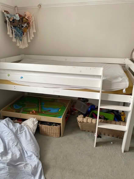 Photo of free Mid sleeper kids bed (Larkhall) #1
