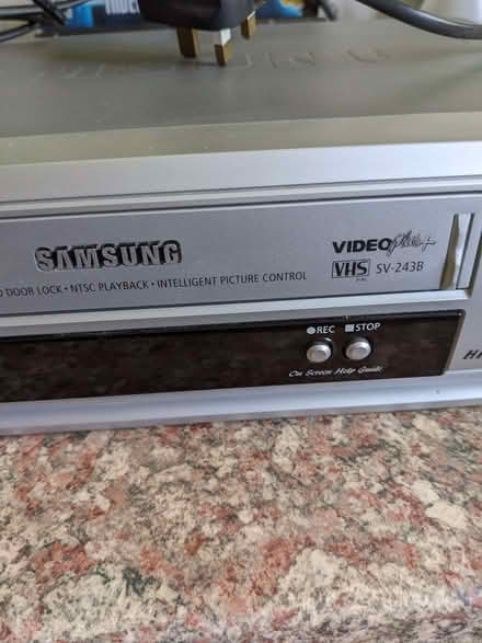 Photo of free VCR PLAYER, movie tapes to match (Garston WD25) #2