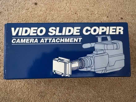 Photo of free Slide copier, camera attachment (Cromer NR27) #1