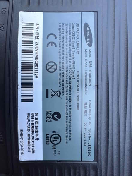 Photo of free 20 inch monitor (Handbridge CH4) #2
