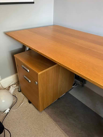 Photo of free IKEA desk with extension (Carterknowle S7) #3