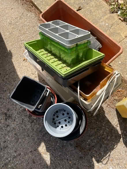 Photo of free Pots and gardening stuff (Colchester station CO4) #2